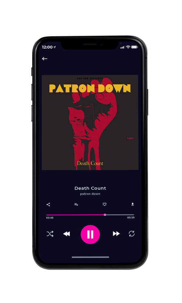 Tablet view of Premade Rock,Punk & Alternative Album Cover - Medium Carmine #982 | AlbumArtZone*