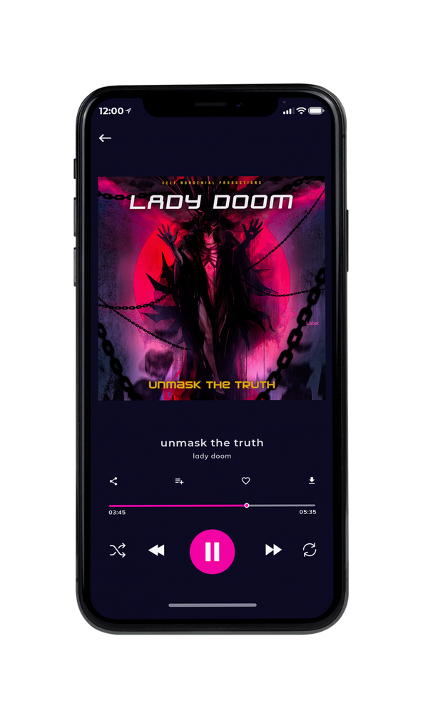 Tablet view of Premade Heavy Metal & Gothic Metal Album Cover - Cabaret #1007 | AlbumArtZone*