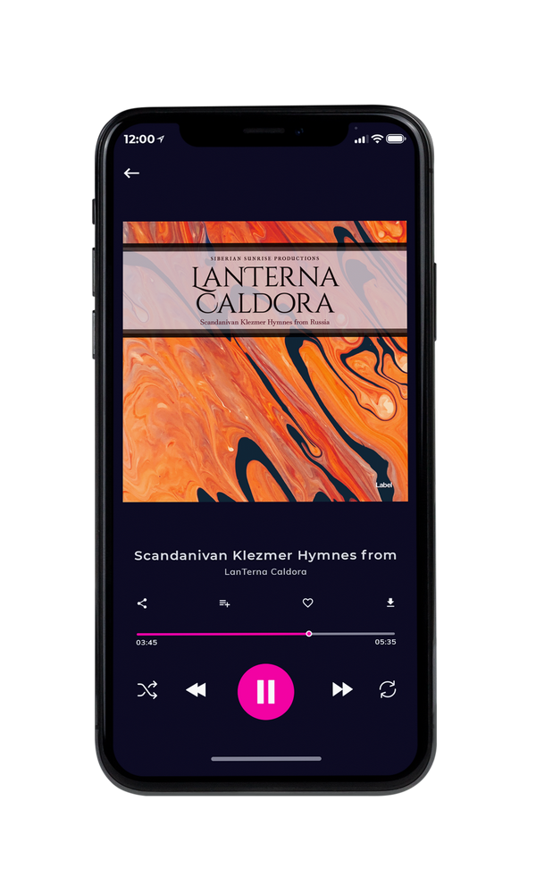 Tablet view of Premade Indie & Folk Music Album Cover - Burnt Sienna #1021 | AlbumArtZone*