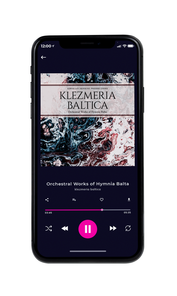 Tablet view of Premade Indie & Folk Music Album Cover - Baltic Sea #1024 | AlbumArtZone*