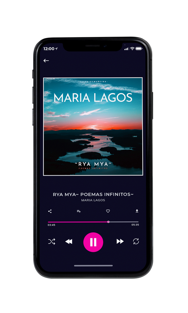 Tablet view of Premade Podcast Album Cover - Clam Shell #1081 | AlbumArtZone*