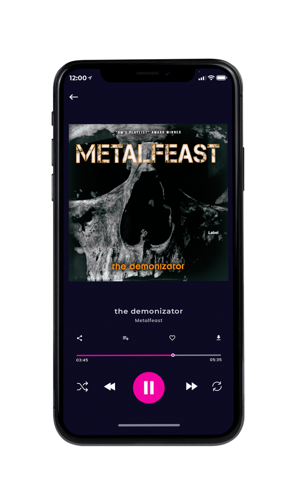 Tablet view of Premade Heavy Metal & Gothic Metal Album Cover - Coral Reef #1118 | AlbumArtZone*