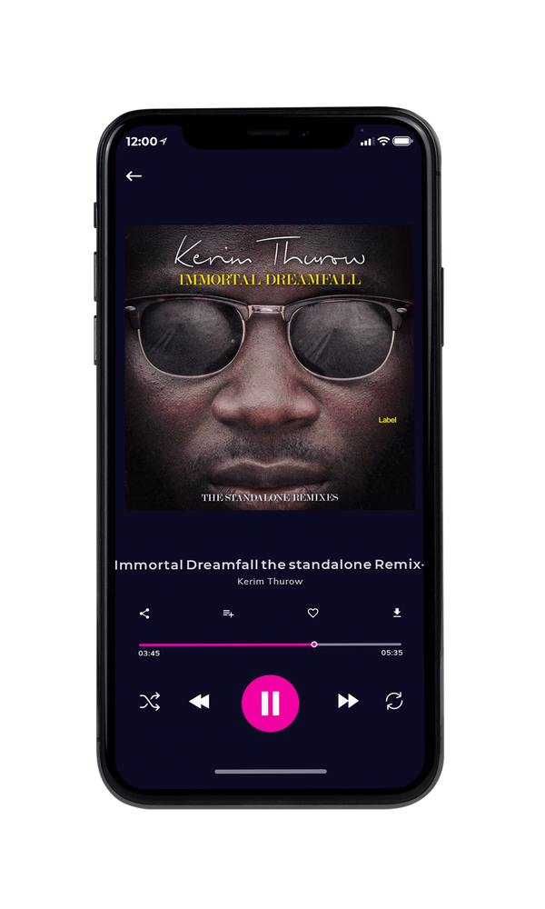 Tablet view of Premade Hip-hop, Rap & Trap Album Cover - Thunder #1141 | AlbumArtZone*