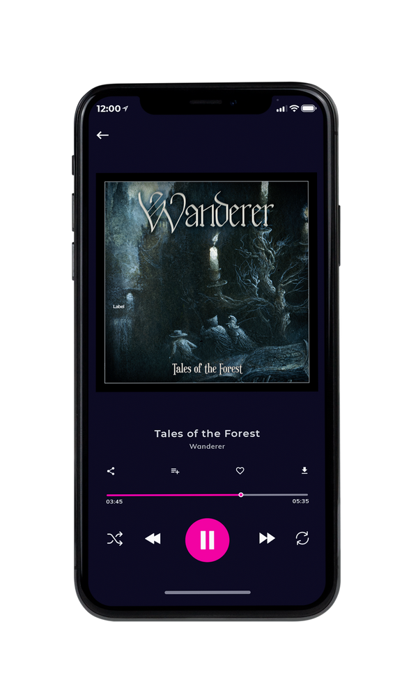 Tablet view of Premade Indie & Folk Music Album Cover - Woodsmoke #1163 | AlbumArtZone*