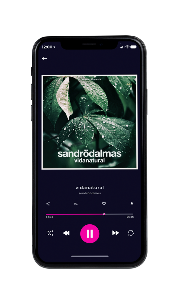 Tablet view of Premade Pop Album Cover - Moon Mist #1175 | AlbumArtZone*