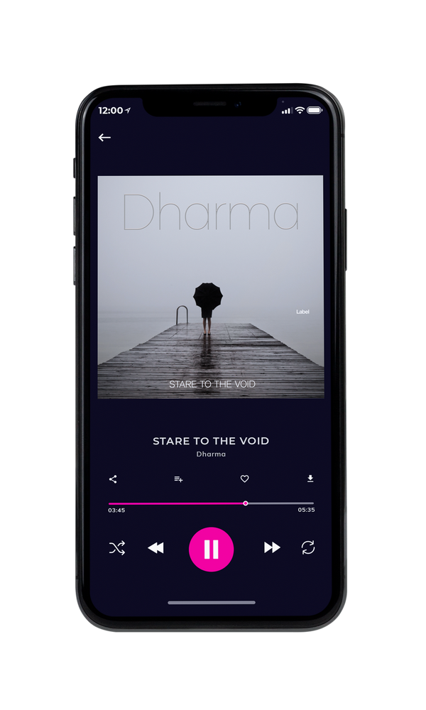 Tablet view of Premade Pop Album Cover - French Gray #1198 | AlbumArtZone*