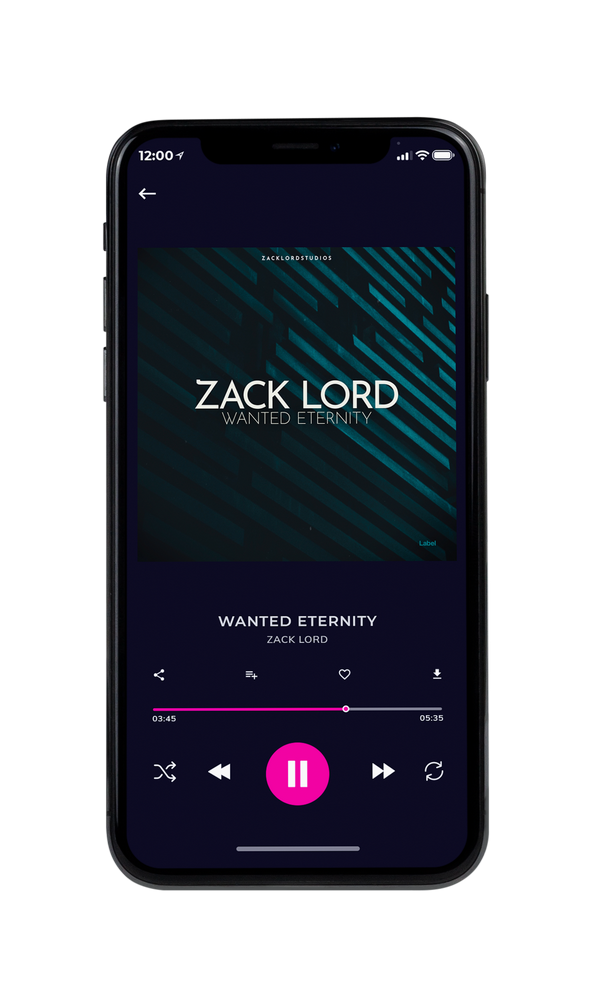 Tablet view of Premade Contemporary Music Album Cover - Bunker #1216 | AlbumArtZone*