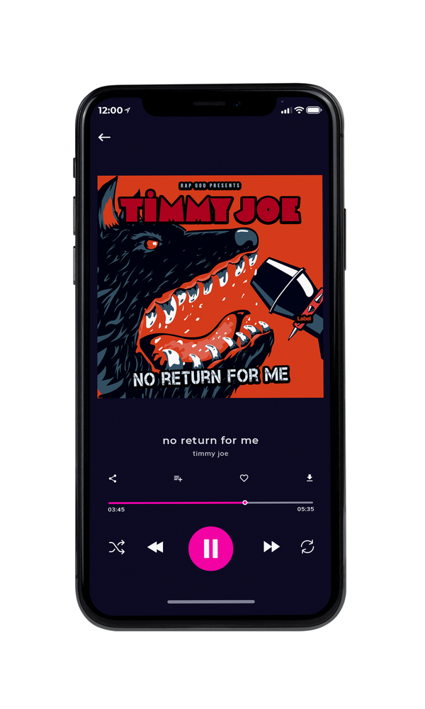 Tablet view of Premade Pop Album Cover - Persian Red #1251 | AlbumArtZone*