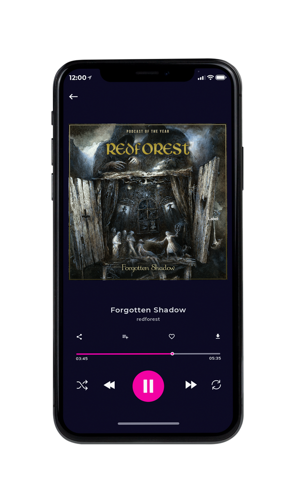 Tablet view of Premade Podcast Album Cover - Heavy Metal #1252 | AlbumArtZone*