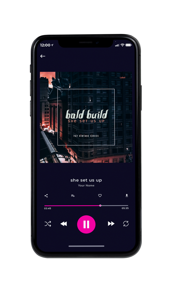 Tablet view of Premade Pop Album Cover - Bunker #1261 | AlbumArtZone*