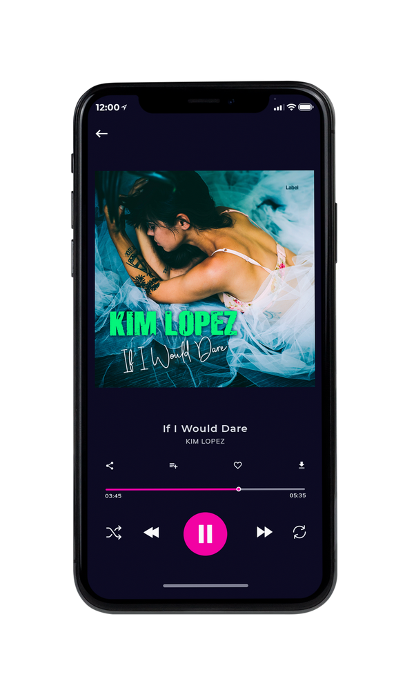 Tablet view of Premade Pop Album Cover - Vanilla #1279 | AlbumArtZone*