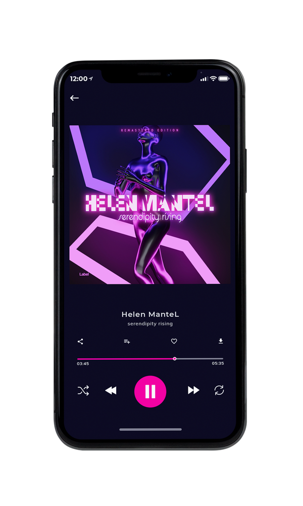 Tablet view of Premade Pop Album Cover - Lavender #1332 | AlbumArtZone*