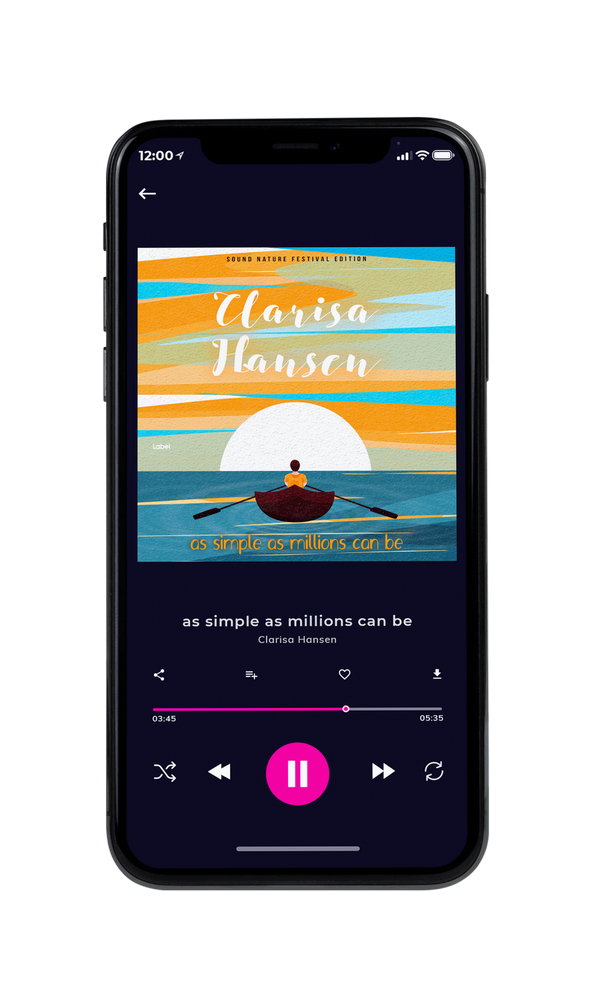 Tablet view of Premade Podcast Album Cover - Bismark #1333 | AlbumArtZone*
