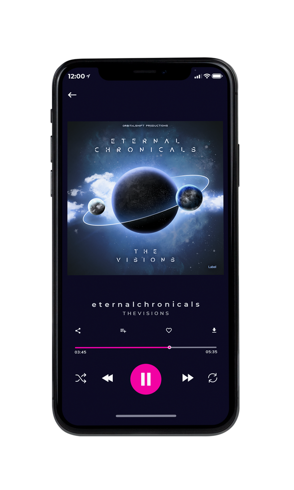 Tablet view of Premade Podcast Album Cover - Ebony Clay #1351 | AlbumArtZone*