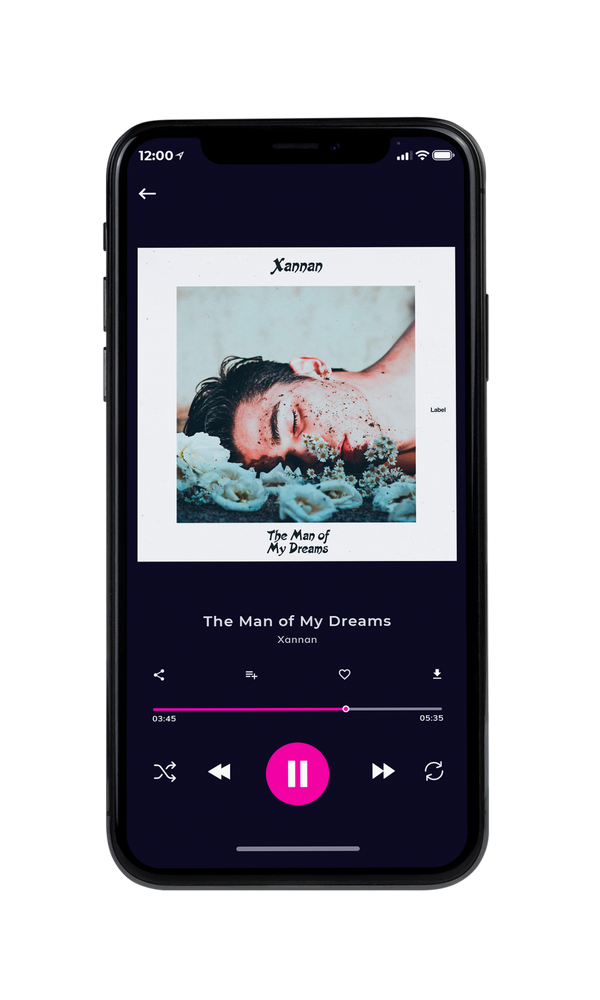 Tablet view of Premade Pop Album Cover - Quill Gray #1399 | AlbumArtZone*