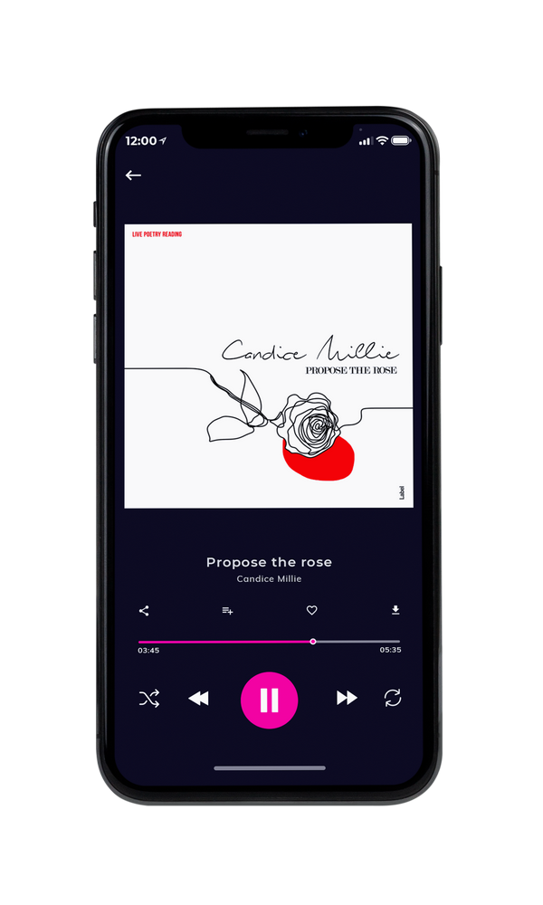Tablet view of Premade Pop Album Cover - Red #1449 | AlbumArtZone*