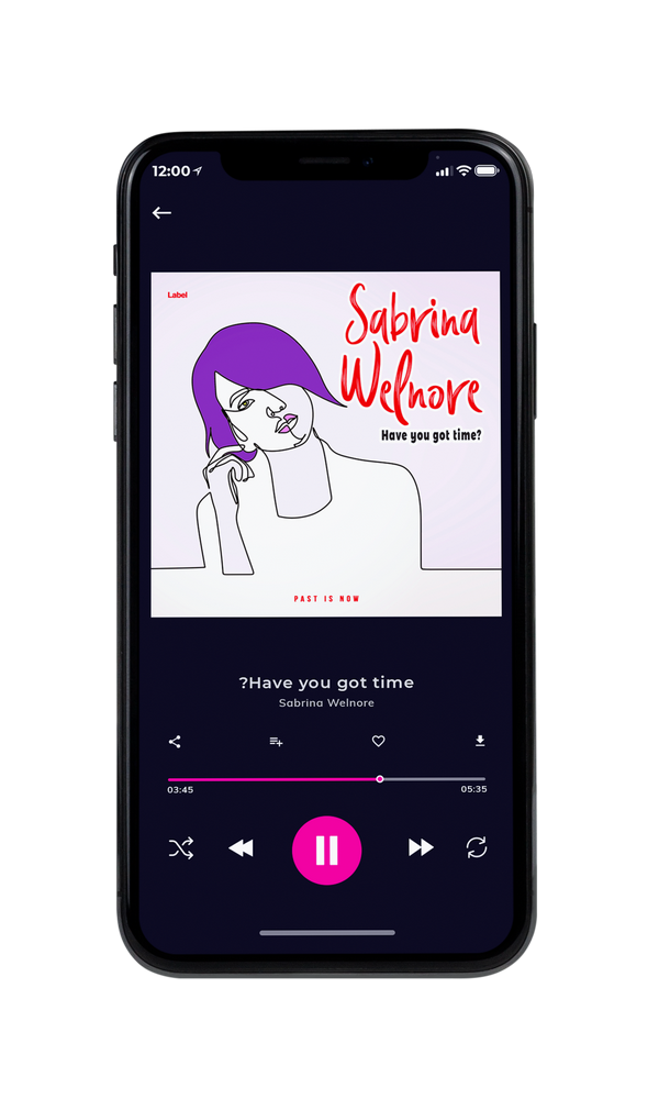 Tablet view of Premade Pop Album Cover - Whisper #1453 | AlbumArtZone*
