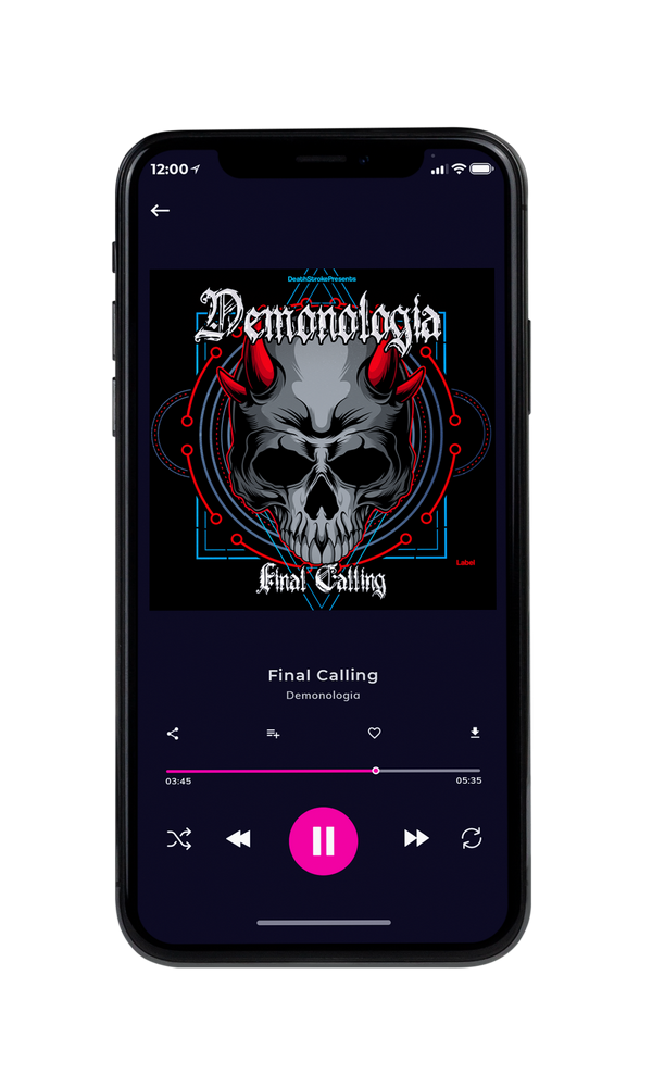 Tablet view of Premade Heavy Metal & Gothic Metal Album Cover - Brandy Rose #1460 | AlbumArtZone*