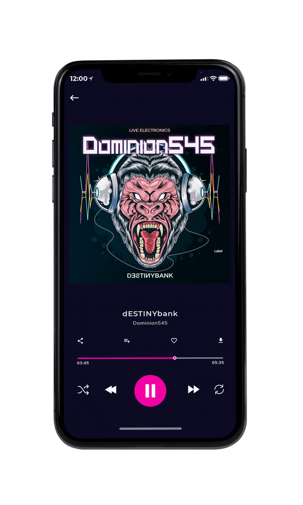 Tablet view of Premade Rock,Punk & Alternative Album Cover - Ebony #1511 | AlbumArtZone*