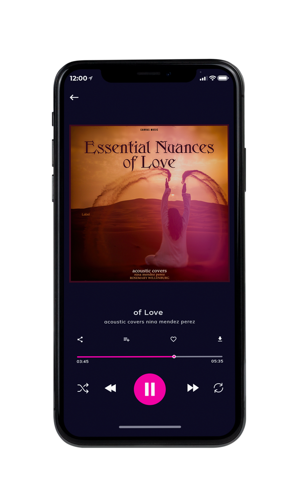 Tablet view of Premade Podcast Album Cover - Nutmeg #1557 | AlbumArtZone*