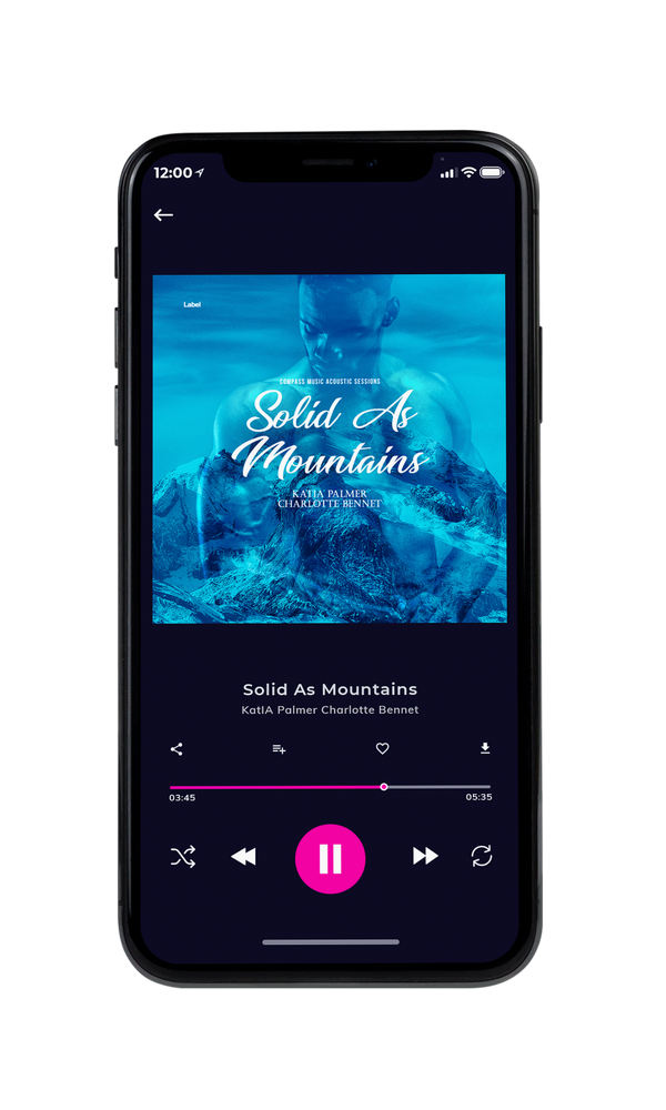 Tablet view of Premade Pop Album Cover - Eastern Blue #1624 | AlbumArtZone*