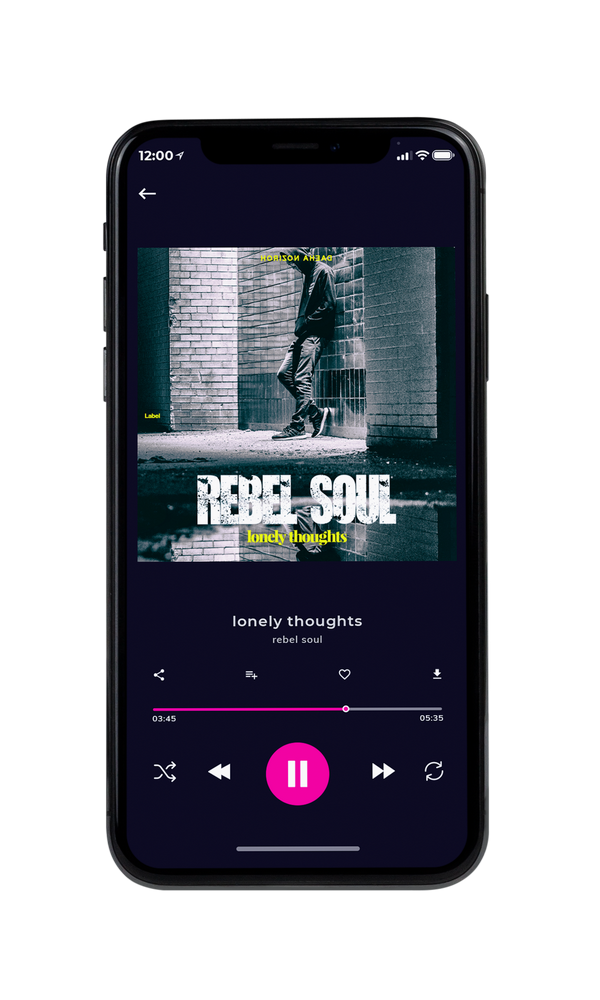Tablet view of Premade Pop Album Cover - Swirl #1657 | AlbumArtZone*