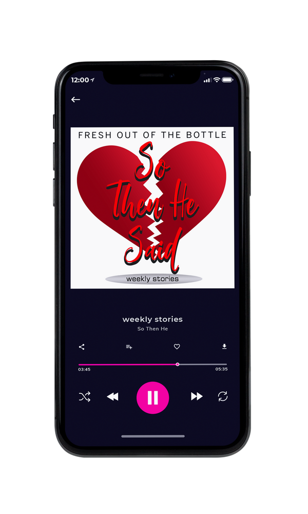 Tablet view of Premade Podcast Album Cover - Mexican Red #1696 | AlbumArtZone*