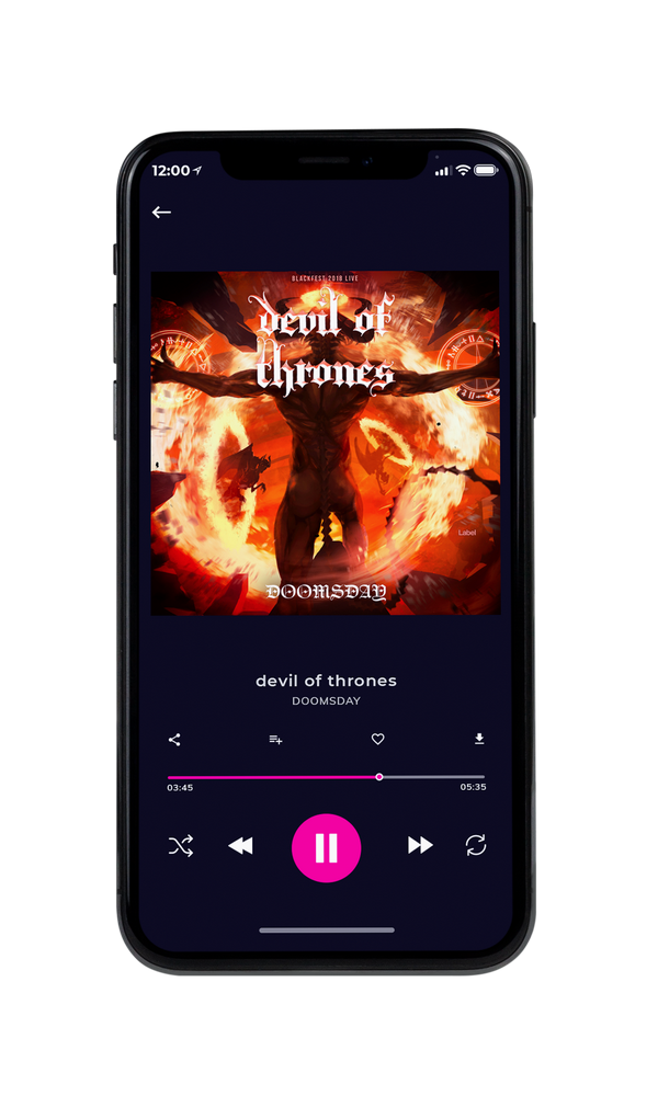 Tablet view of Premade Heavy Metal & Gothic Metal Album Cover - Graphite #1738 | AlbumArtZone*