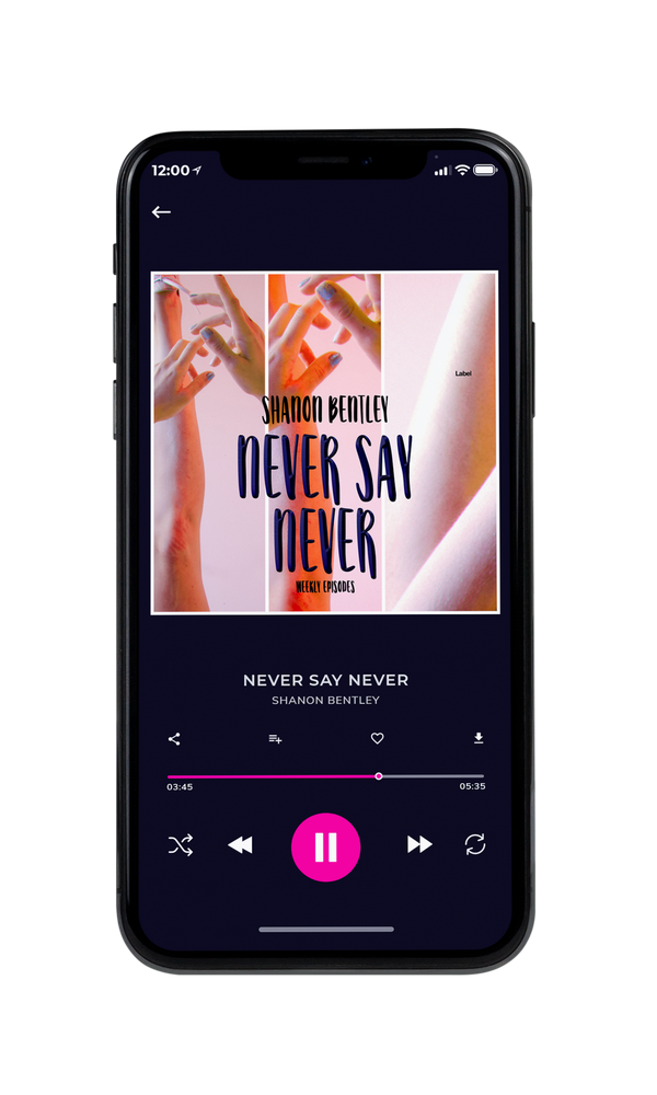 Tablet view of Premade Pop Album Cover - Oyster Pink #1865 | AlbumArtZone*