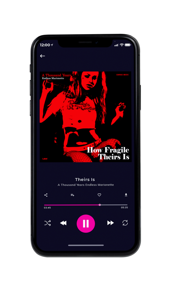 Tablet view of Premade Rock,Punk & Alternative Album Cover - Red #1890 | AlbumArtZone*