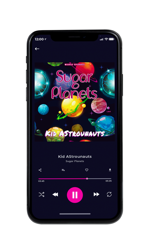 Tablet view of Premade Podcast Album Cover - Mirage #1954 | AlbumArtZone*