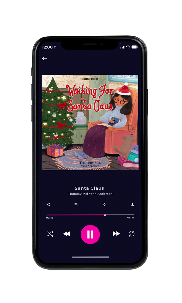 Tablet view of Premade Christmas Music Album Cover - Toast #2012 | AlbumArtZone*