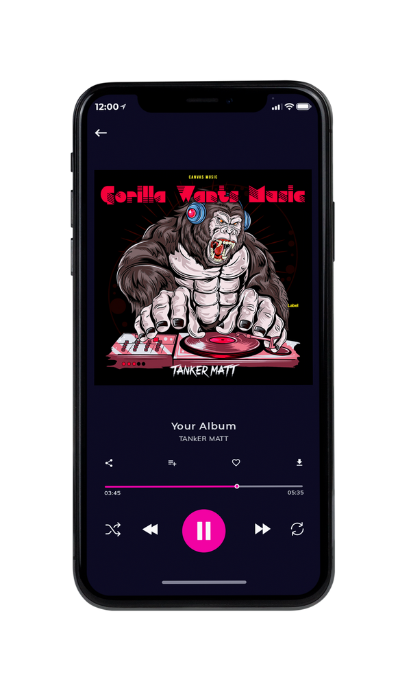 Tablet view of Premade Heavy Metal & Gothic Metal Album Cover - Cocoa Brown #2031 | AlbumArtZone*