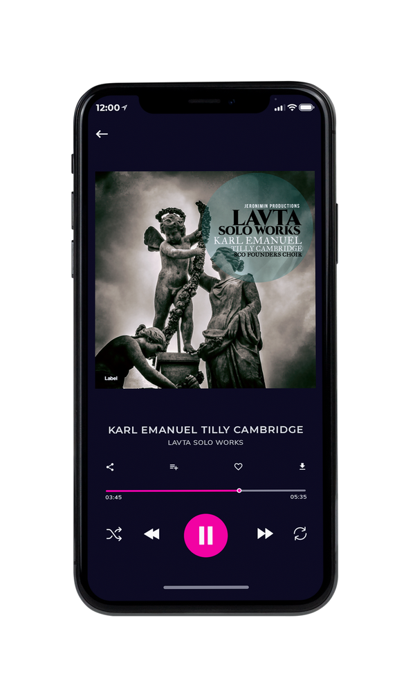 Tablet view of Premade Early Music Album Cover - Lunar Green #2042 | AlbumArtZone*