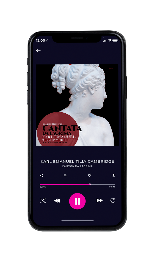 Tablet view of Premade Classical & Romantic Music Album Cover - Iron #2044 | AlbumArtZone*