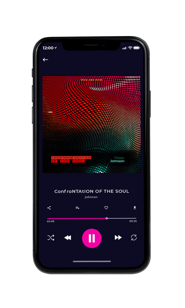 Tablet view of Premade Pop Album Cover - Night Rider #2074 | AlbumArtZone*