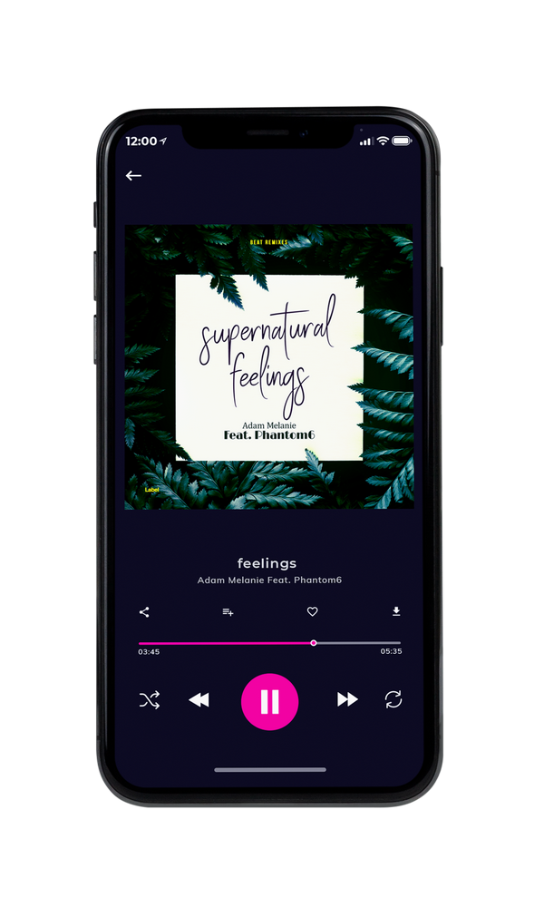 Tablet view of Premade Pop Album Cover - Ecru White #2085 | AlbumArtZone*