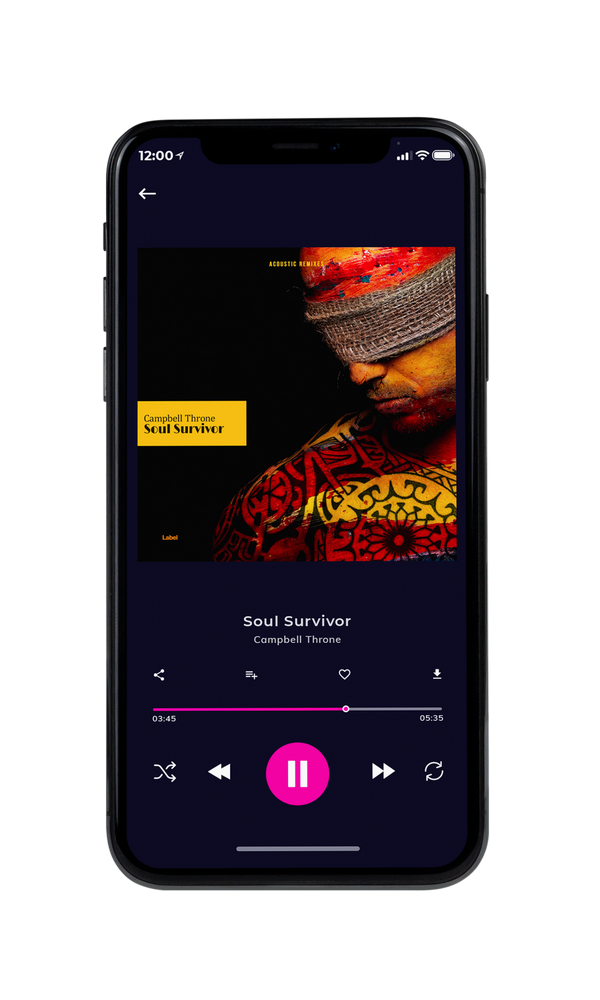 Tablet view of Premade Pop Album Cover - Asphalt #2089 | AlbumArtZone*