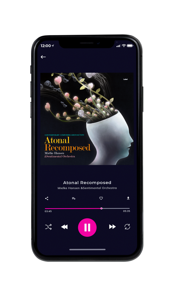 Tablet view of Premade Classical & Romantic Music Album Cover - Bison Hide #2115 | AlbumArtZone*