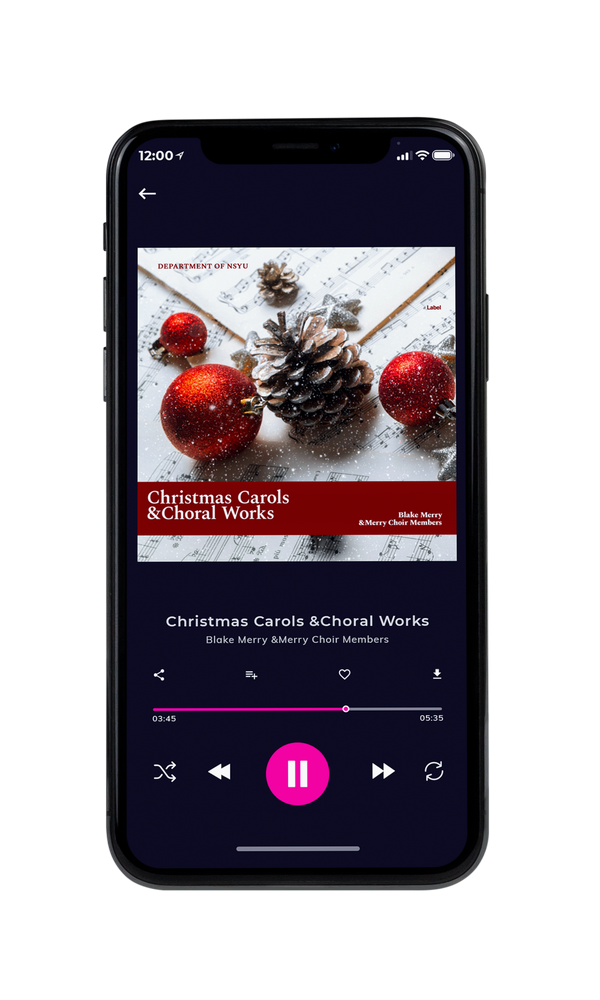 Tablet view of Premade Classical & Romantic Music Album Cover - Quill Gray #2117 | AlbumArtZone*