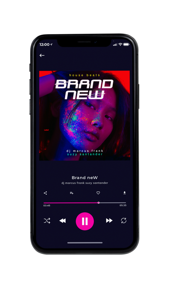 Tablet view of Premade Dance & House Album Cover - Violet #2118 | AlbumArtZone*