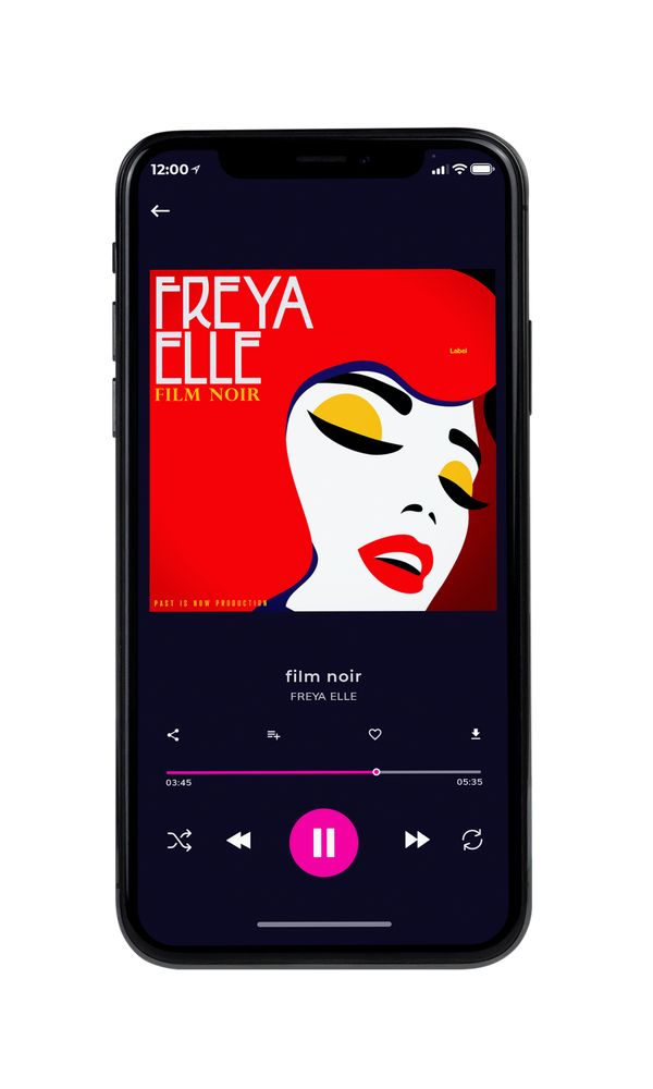 Tablet view of Premade Pop Album Cover - Red #2125 | AlbumArtZone*