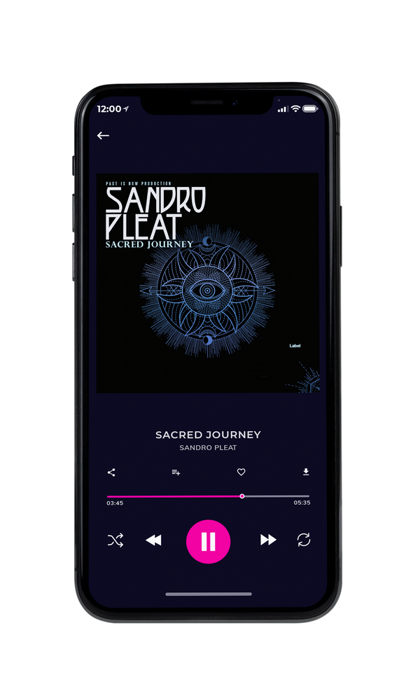 Tablet view of Premade Electronica & Ambient Album Cover - Woodsmoke #2129 | AlbumArtZone*