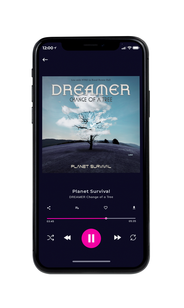 Tablet view of Premade Electronica & Ambient Album Cover - Regent Gray #2138 | AlbumArtZone*