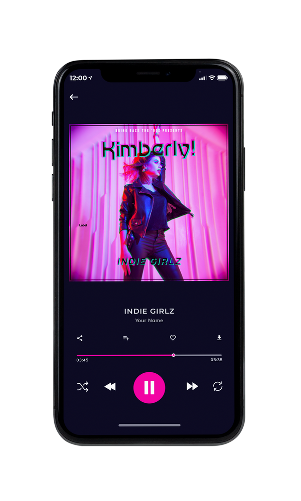 Tablet view of Premade Pop Album Cover - Lavender Magenta #2143 | AlbumArtZone*