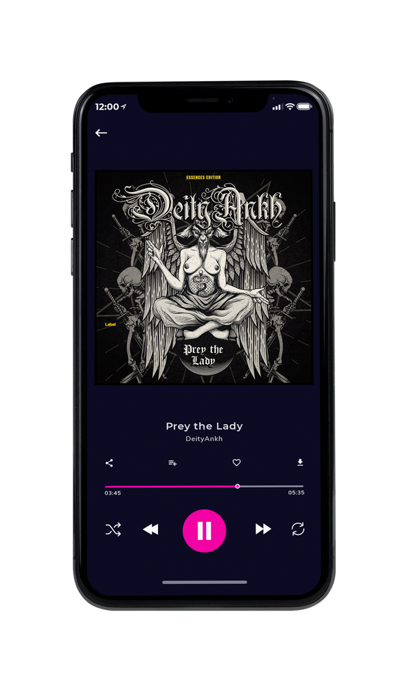 Tablet view of Premade Heavy Metal & Gothic Metal Album Cover - Cod Gray #2186 | AlbumArtZone*