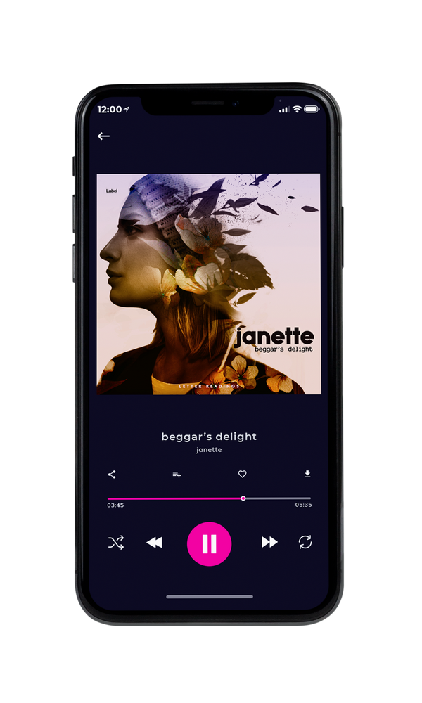 Tablet view of Premade Indie & Folk Music Album Cover - Coffee Bean #2227 | AlbumArtZone*