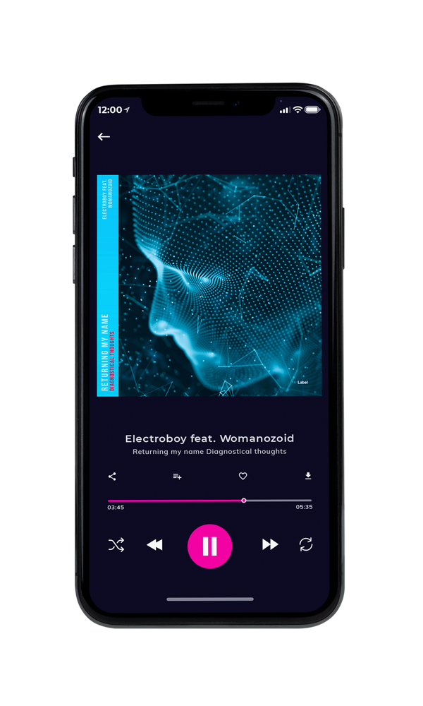 Tablet view of Premade EDM, House & Dub Album Cover - Blue Whale #2235 | AlbumArtZone*