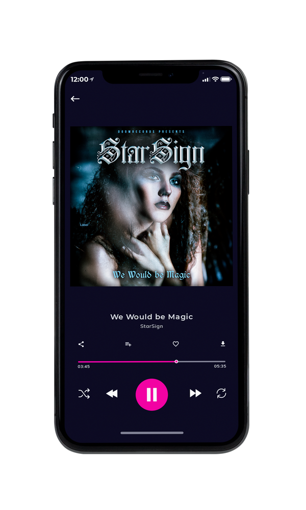 Tablet view of Premade Podcast Album Cover - Silver #2284 | AlbumArtZone*