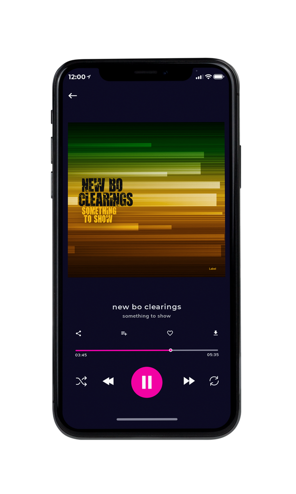 Tablet view of Premade Contemporary Music Album Cover - Pine Tree #2358 | AlbumArtZone*